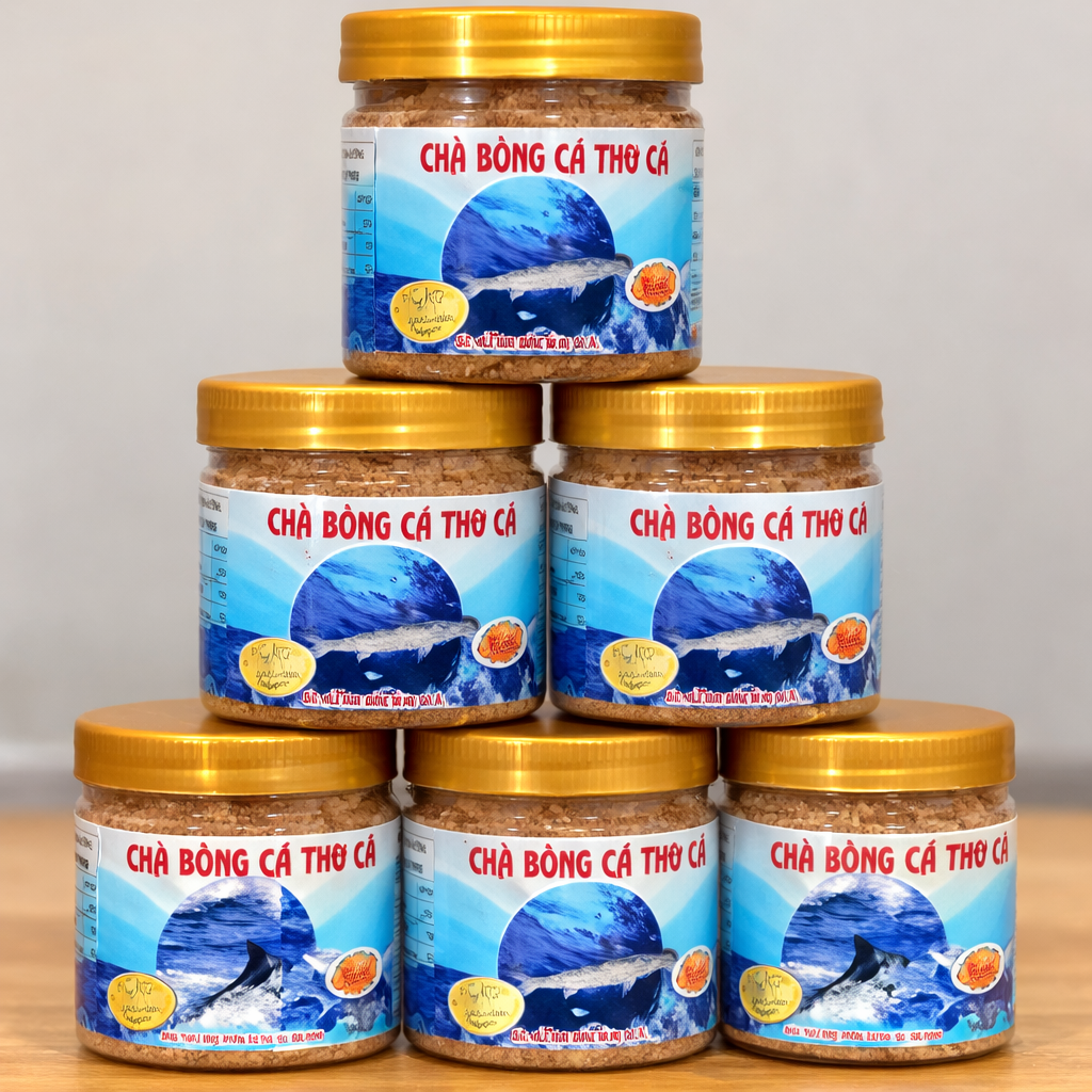 CHÀ BÔNG CÁ MỒI – ĐẬM ĐÀ HƯƠNG BIỂN